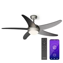 Klarstein Bolero 2 v 1, stropní ventilátor, světlo 55 W, dálkové ovládání