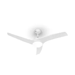 Figo, bílý stropní ventilátor, stropní lampa