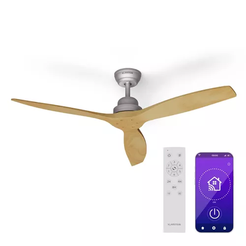 Santa Elena stropní ventilátor, lopatky ze dřeva