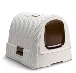 Curver Rattan Vintage Toaleta pro kočky
