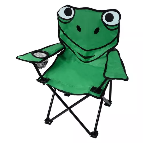 Cattara Frog zelená Dětská kempingová židle