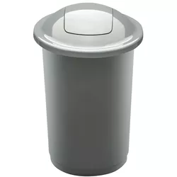 Aldo Odpadkový koš na tříděný odpad Top Bin 50 l, stříbrná