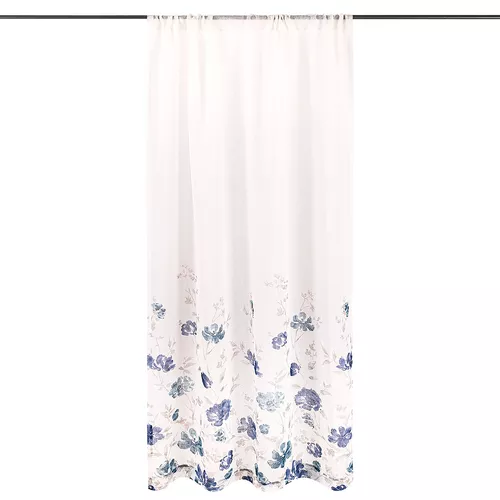 4Home Závěs Floral modrá, 140 x 245 cm