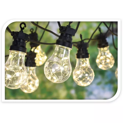 Koopman Světelný řetěz Bulbs, 80 LED